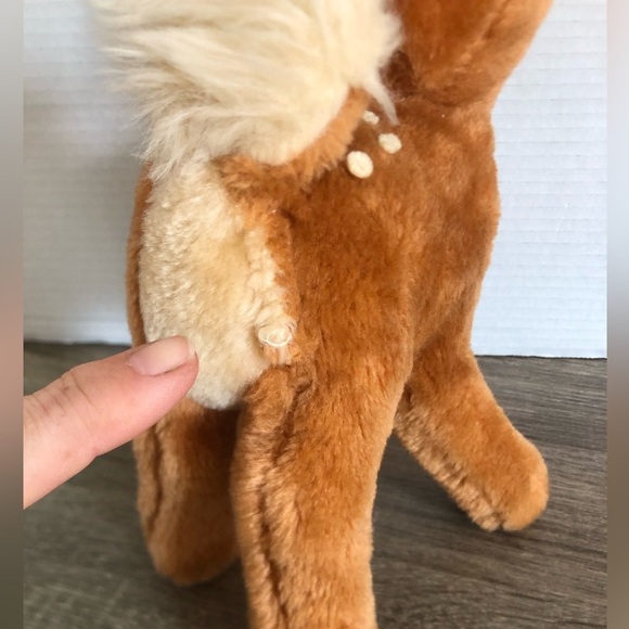 Vtg Jingle Holiday Plush Deer - Picture 10 of 10